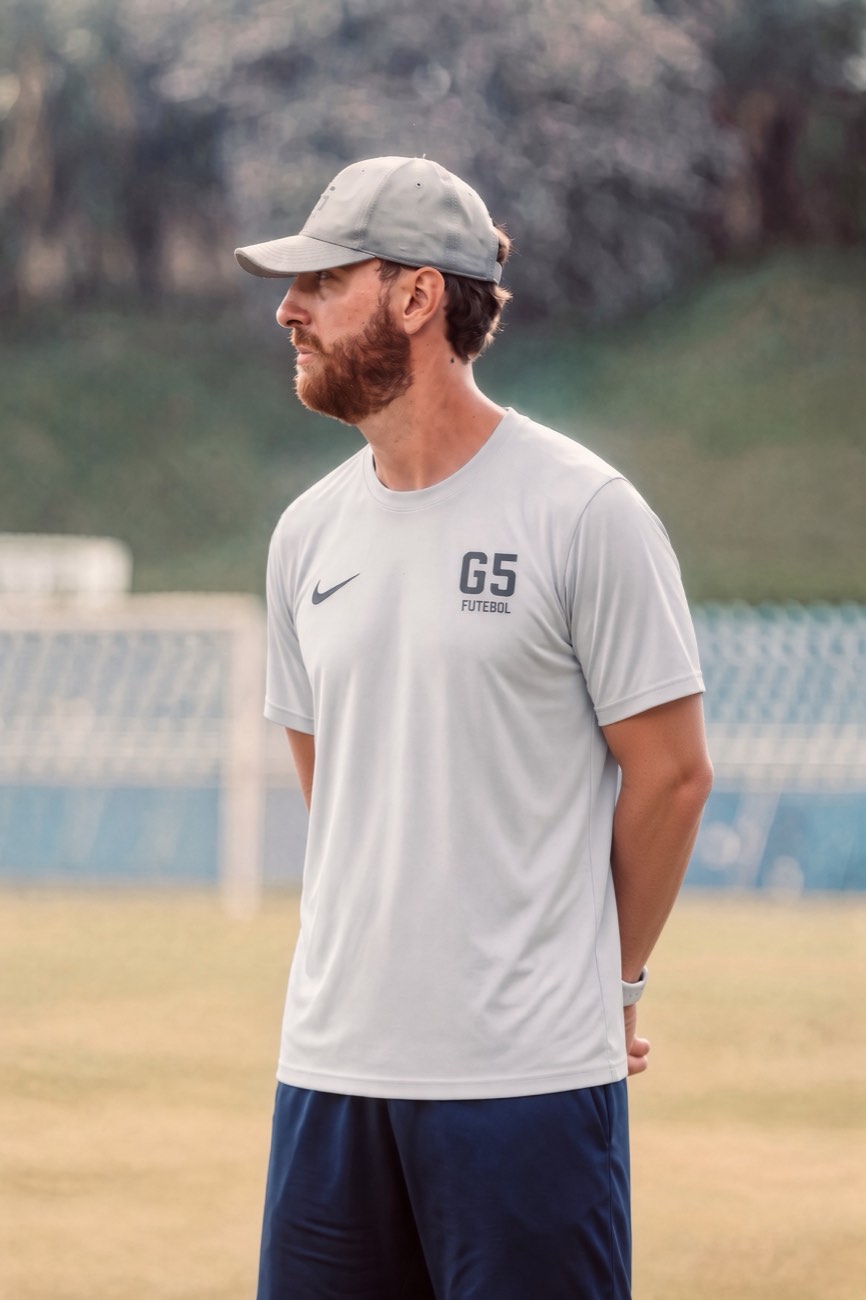 Gabriel Pires (GAB), fundador do G5, no campo